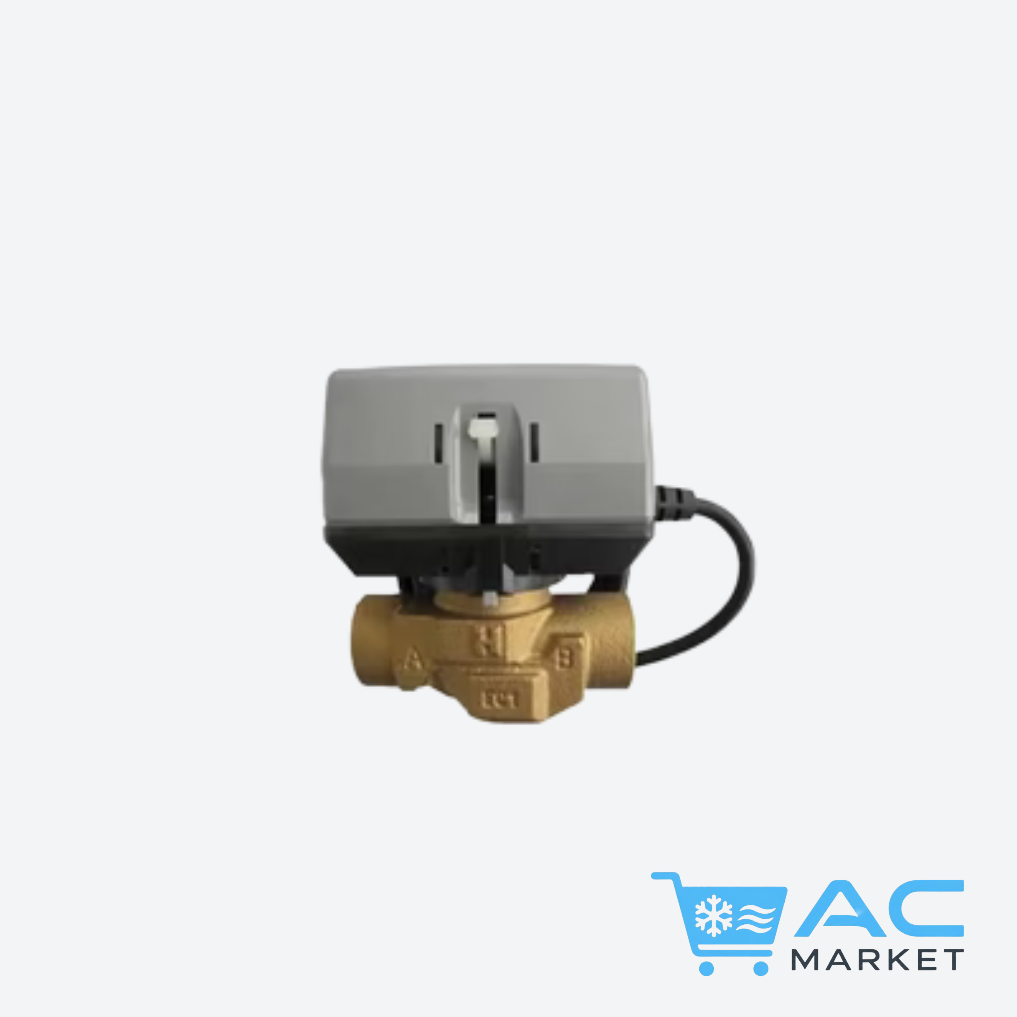 1/2”3/4”1” Honeywell Motorized Two-Way Valve Brass VN6013 Fan Coil Electric Valve AC220V