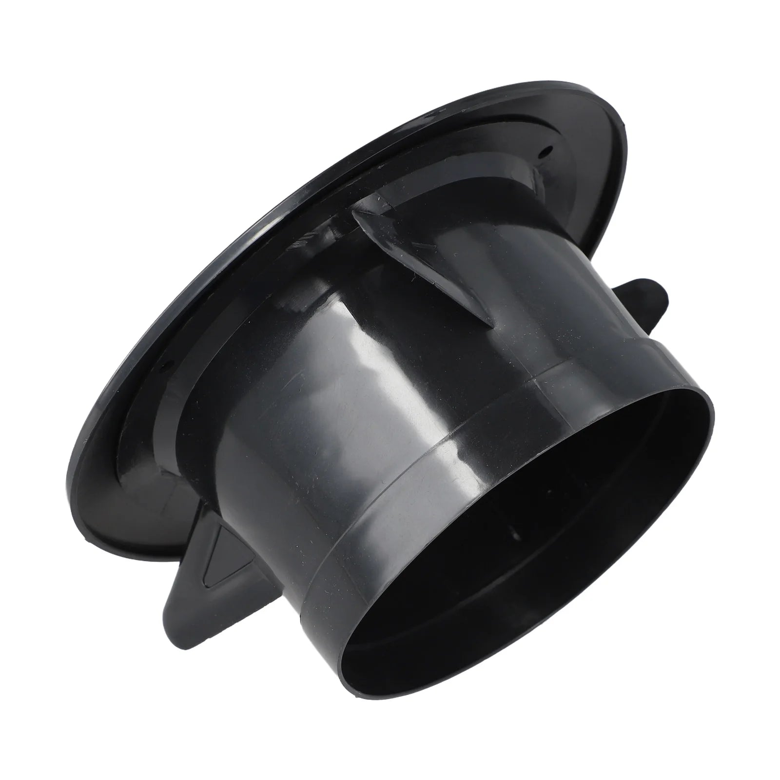 Long-lasting Quality Vent Grill Round ABS Material Attractive Design Black Removable Panels 1 X 100mm 75-125MM