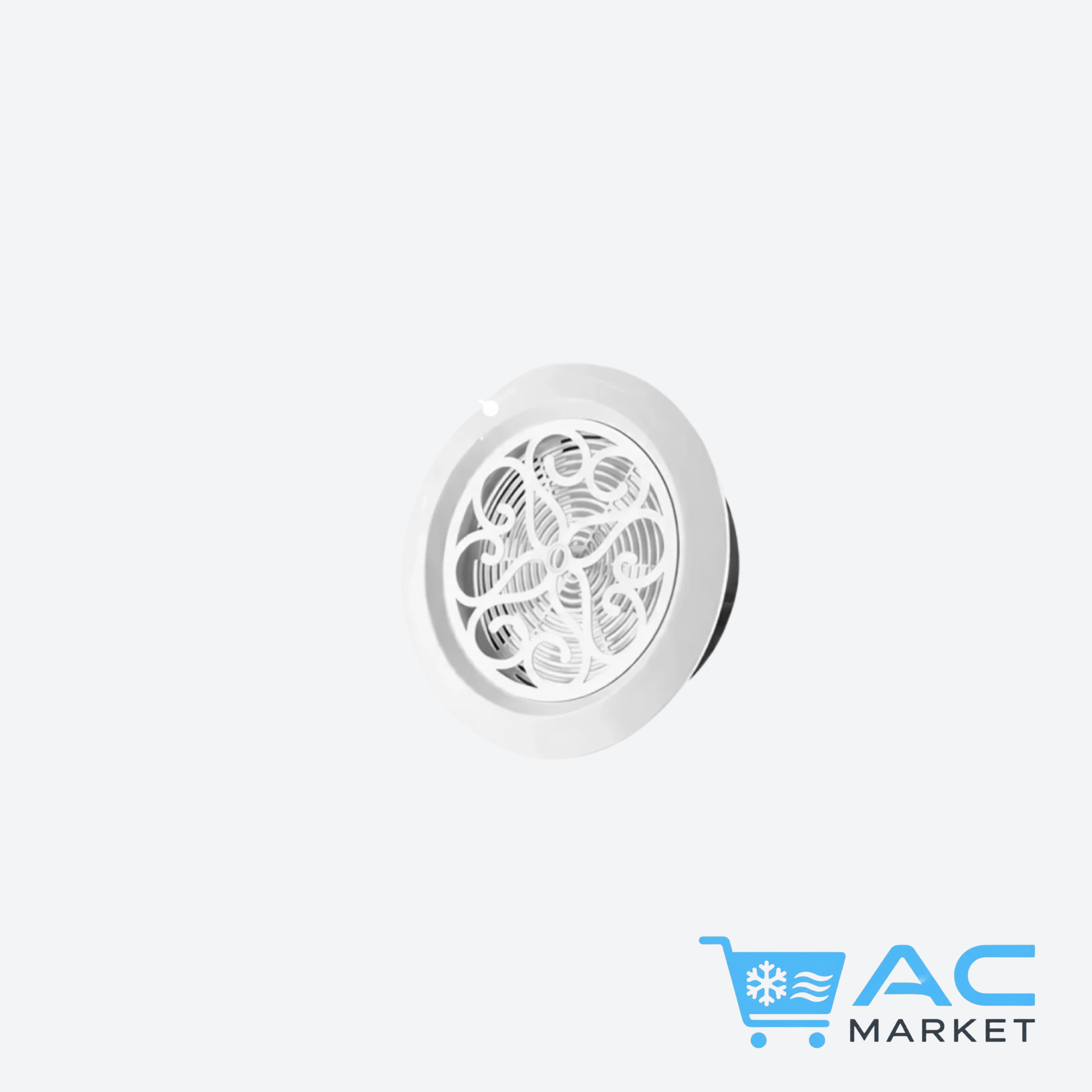 مخرج هواء بلاستيكي دائري