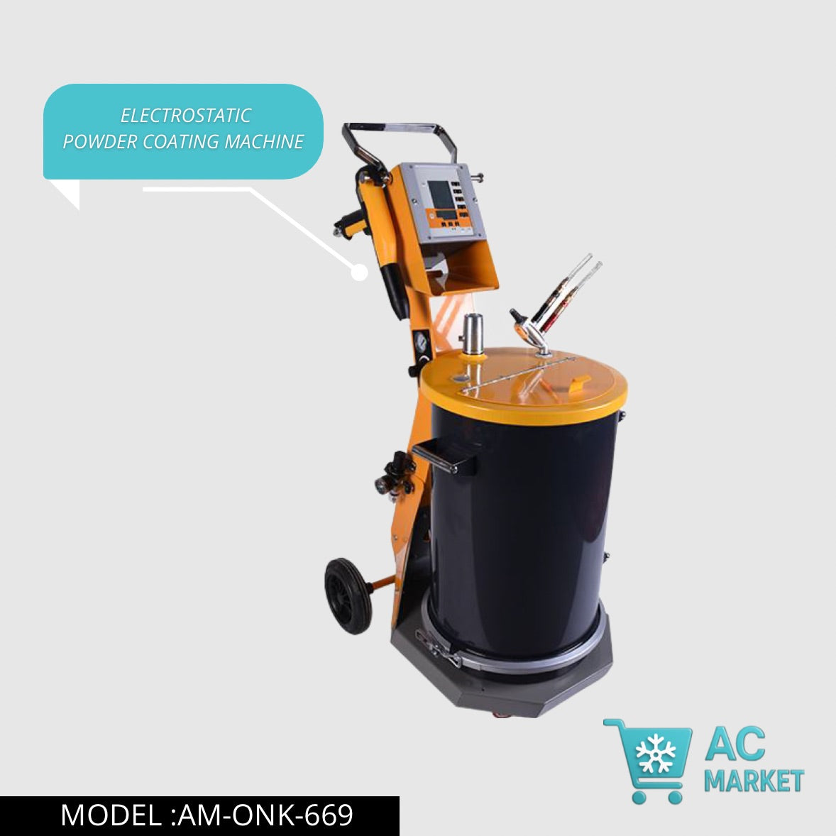 معدات طلاء بودرة
