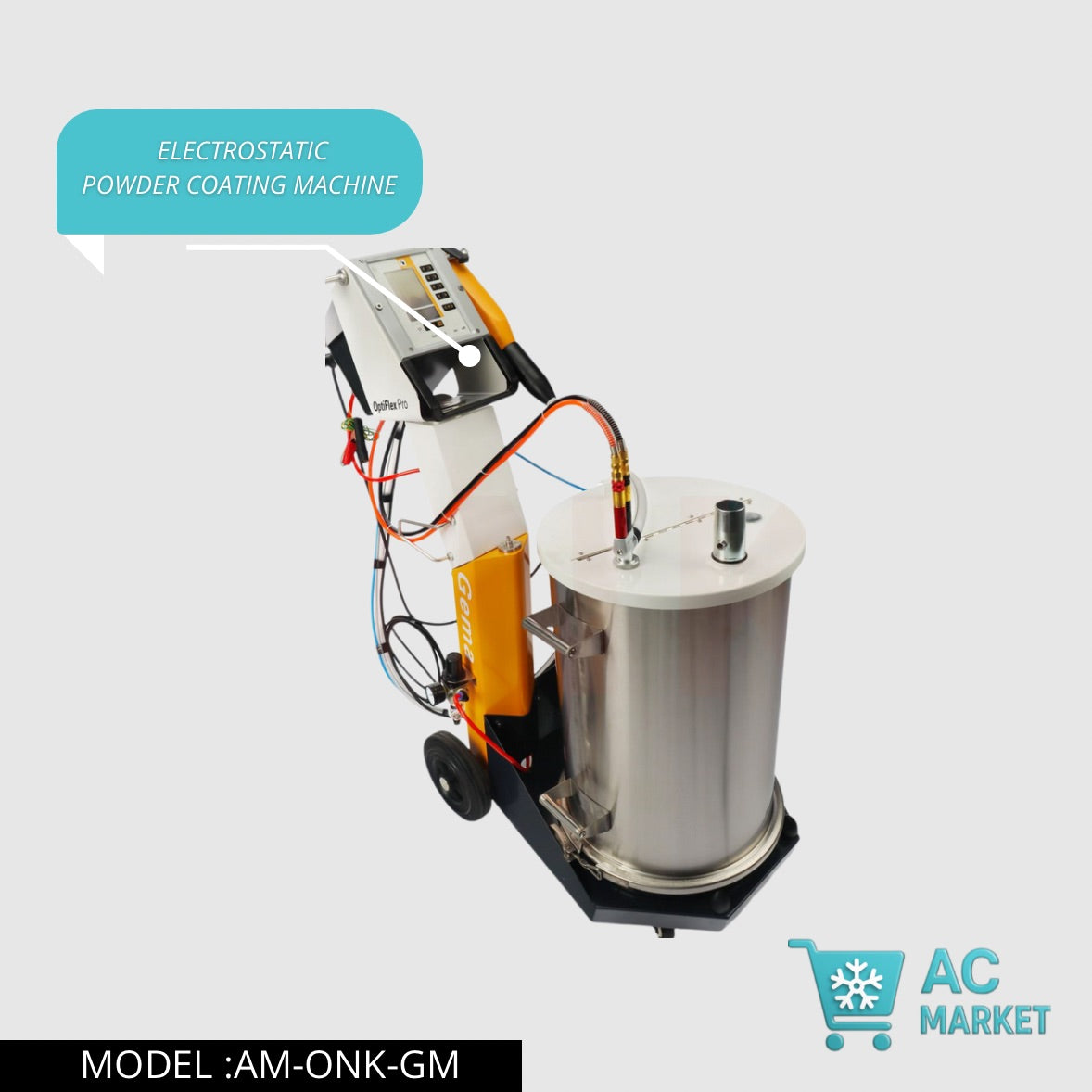 معدات طلاء بودرة