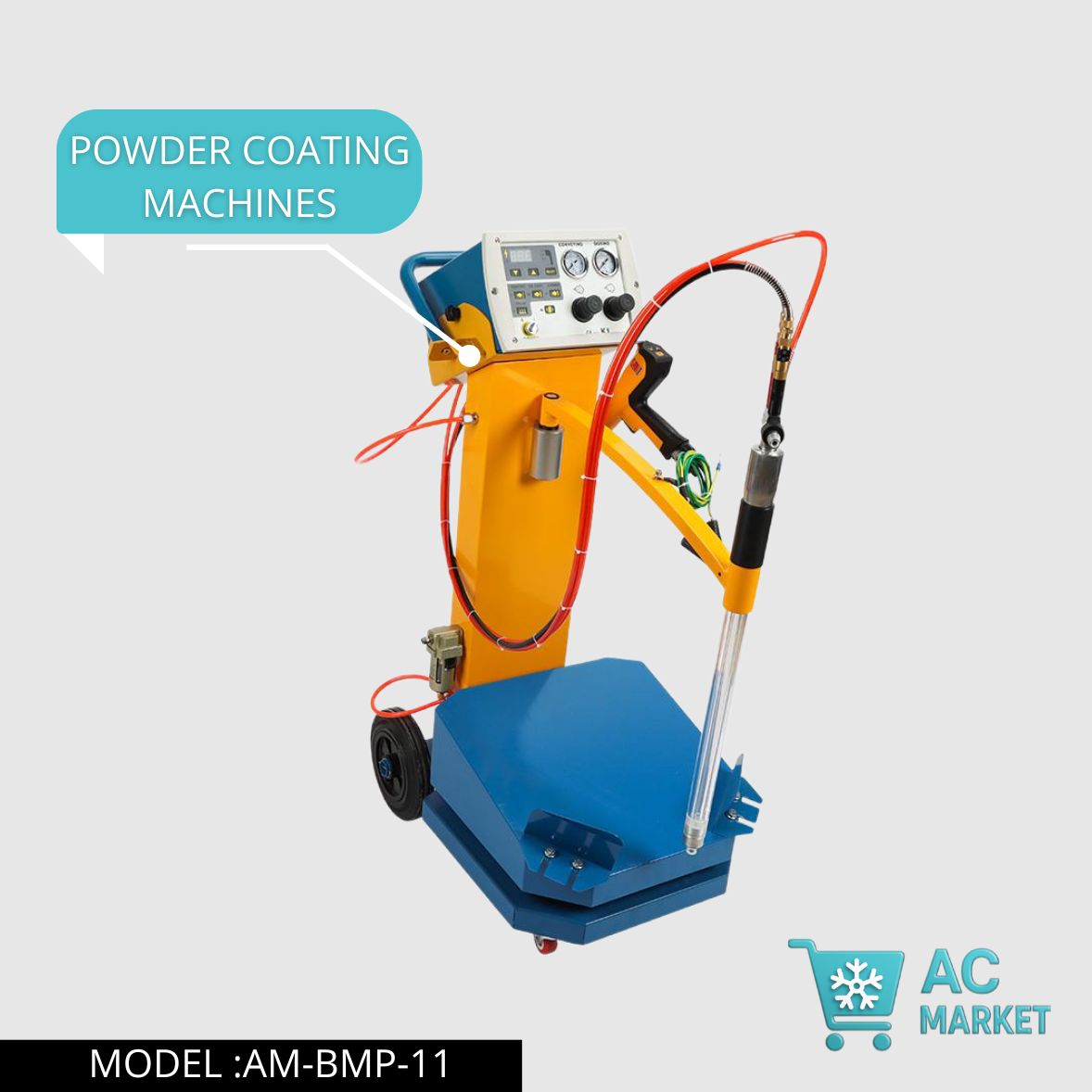 معدات طلاء بودرة