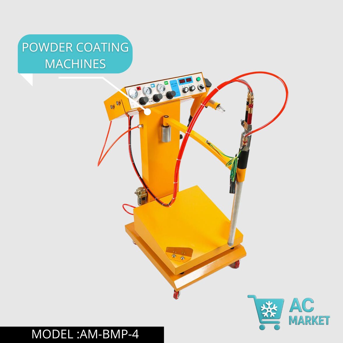 معدات طلاء بودرة