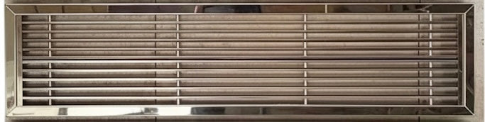 rectangular linear grilles