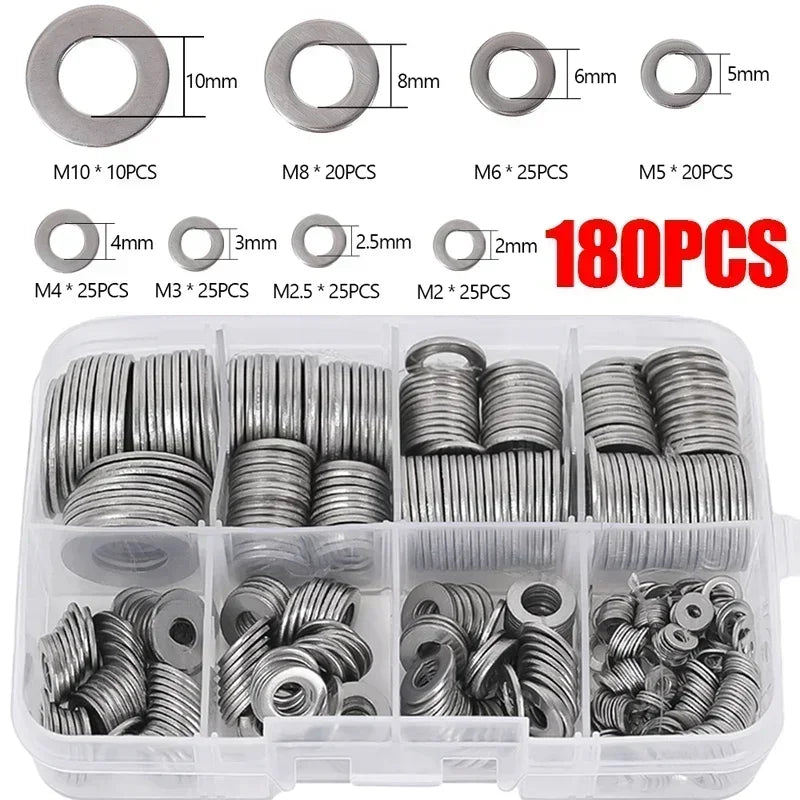 Stainless Steel Flat Washers for Ducting &amp; HVAC Installations