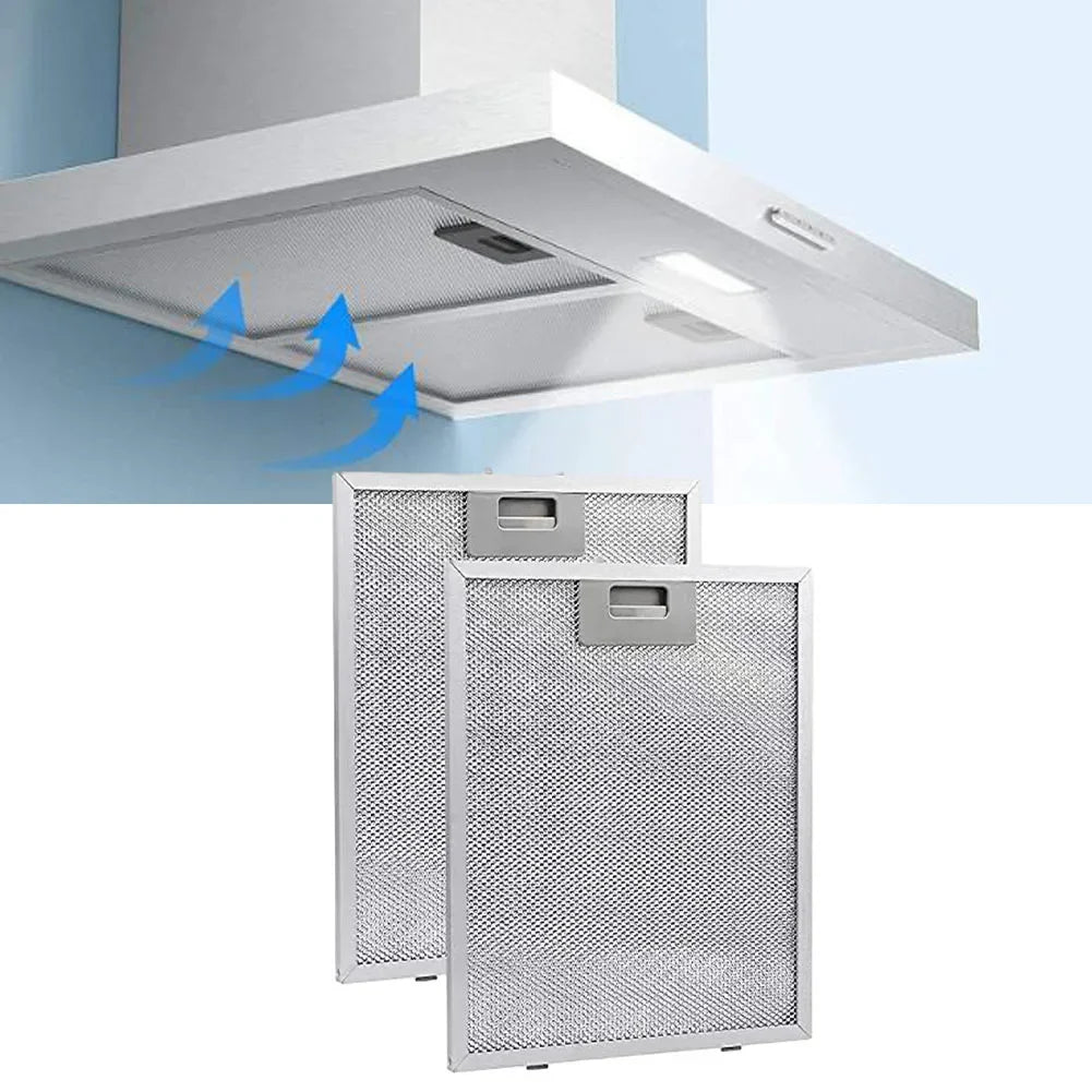 Hood Filter Cooker Hood Grease Filter Kitchen Extractor Ventilation Aluminum Aspirator Filter Mesh